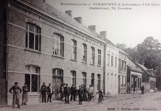 Het meubelmagazijn waar de Bedtime geschiedenis begint Meubelmagazijn statiestraat Esschen - Bedtime