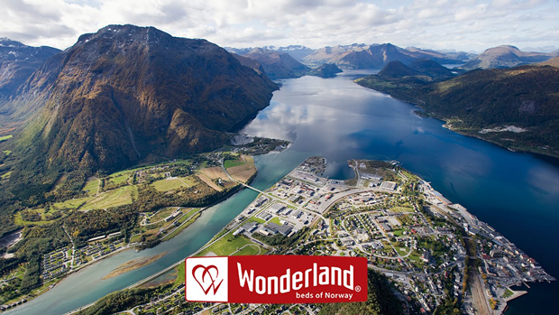 Wonderland beds boxspringfabriek Åndalsnes noorwegen Wonderland beds boxspringfabriek Åndalsnes noorwegen